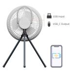 Usb 12 Inch Outdoor Camping Fan Portable With 7800mAh Battery for sale