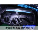 Coin Operated 55 Inch Ghost SWAT Arcade Shooting Machine Real Experience