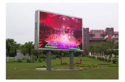 China Long Lifespan P6 Outdoor Advertising Led Display 6500cd / Square 2 Years Warranty supplier