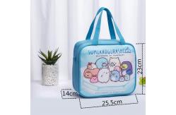 China Cartoon Kids Lunch Cooler Bag Canvas Waterproof Lovely Thermal Insulated supplier