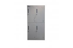 China Narrow Side Storage Cabinet Steel File Locker KD Structure supplier