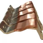 Rectangular Tin Plated Conductors Flexible Copper Busbar For Electrical Applications for sale