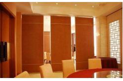 China Flexible Sound Proof Partition Wall , Movable Siding Folding Room Dividers supplier