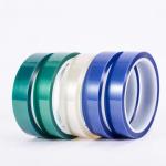 Blue ESD Polyester Tape Silicone Adhesive 1070mm Heat Resistant for sale