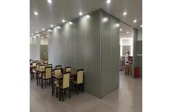 China Conference Hall Temporary Movable Soundproof Partition Walls Acoustic Operable Partitions supplier