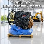 Used Complete Isuzu Diesel Engine Assembly 6HK1,6BG1,6WG1, 7.8L Turbocharged Engine for Construction Machinery for sale