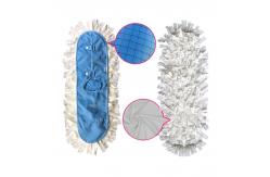 China Large Surface ESD Cleanroom Microfiber Mop With High Water Absorption supplier