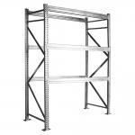 Outdoor Custom Metal Shelving , Hot Dipped Galvanized Pallet Racking Components for sale