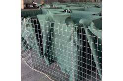 China Protective Gabion Baskets Galvanised 0.3m Width Defensive Barrier supplier