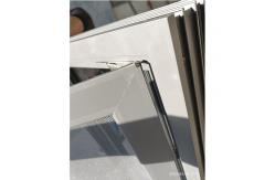 China Triple Glazed Aluminium Slim Upvc Windows With Security Screen supplier
