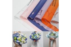 China Waterproof and Durable Flower Wrapping Paper 58*58cm Compatible with Gravure Printing supplier
