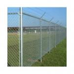 Galvanized Chain Link Fence For Highways/ Railways Roadside Protection Net for sale