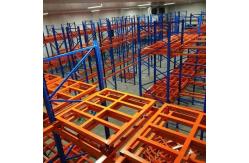 China Warehouse Push Back Racking System Customized Pushback Racking System supplier