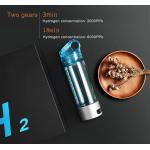 Popular Portable Swift H2O Bottle Ionizer Dupont SPE Membrane Hydrogen Rich Water Electrolysis Generator 325ml 2000ppb for sale