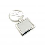 Customized Logo Metal Keychain Holder Made of Zinc Alloy Material for sale