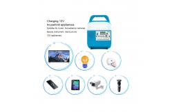China 12.8V 10000mah Solar Power Bank Light Portable Rechargeable Hanging Camping LED supplier