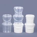 Halloween Coffee Popcorn Candy Storage Container Mini Plastic Bucket with Supplied Logo for sale