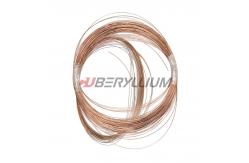 China CuBe2Pb Leaded Beryllium Copper Wires 1/2 Hard 0.05-0.3mm supplier