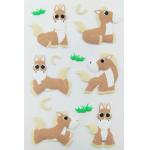 Personalized Farm Animal Stickers , Promo Horse Shape Small 3d Stickers for sale