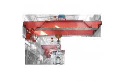 China QDY 32t Hook Electric Overhead Traveling Casting Crane Double Beam supplier