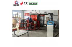 China Automatic Customizable Bi Axial Rotomoulding Machine For Pickleballs 63KW Power supplier