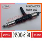 095000-6120 Diesel Common Rail Fuel Injector 6261-11-3100 For Komatsu Excavator PC600 PC650-8 Engine 6D140 for sale