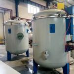 2800C large-scale carbon material structural products C/C composite products vertical vacuum graphitization  furnace for sale