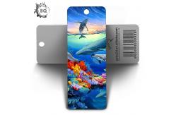 China Personalised 3D Lenticular Bookmark For Schools , 3d Printed Card supplier