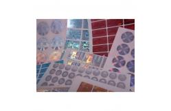 China Waterproof 2D 3D Round Roll Hologram Authentic Stickers supplier