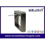 50W Waist Height Automatic Tripod Turnstile Gate 304 Stainless Steel for sale