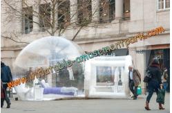 China 6m Transparent Inflatable Bubble Tent  / Inflatable Room Fire Proof supplier