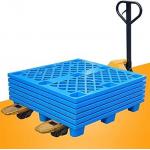 OEM Nine Foot Stackable Plastic Pallet Wear Resistant for sale