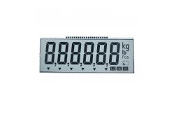 China Monochrome 7 Segment LCD Display TN HTN STN FSTN For Water Meter supplier