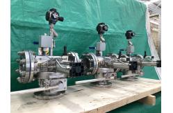 China Automated Sanitary Pipeline Pigging Systems ASME B16.5 RF Port supplier