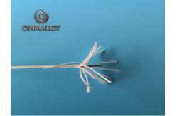 China 3/0.1mm Stranded High Temperature Resistance Wire With Fiberglass Braiding supplier