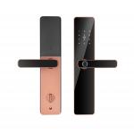 Office Biometric Fingerprint Password Key Card WIFI BLE Intelligent Door Lock Qleung S819 for sale