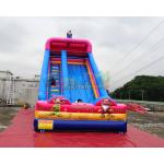Inflatable Outdoor Bouncy Castle Slide Elves For Events Multi Color for sale