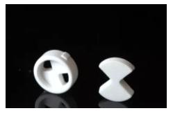 China Custom Heatsink Alumina Oxide Ceramic Substrate Sheet Thermal Conductivity supplier