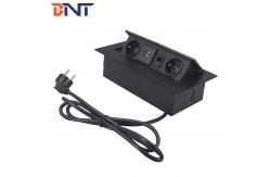 China Modern Hidden Into Office Table Power Data Connection Tabletop Outlets supplier