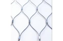 China Zoo Mesh Fence Stainless Steel Wire Rope Mesh Net High Strength supplier