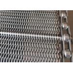Food Grade 304 Stainless Steel Chain Link Spiral Wire Mesh Conveyor Belt 1.2m 1.5m 1.8m Width for sale