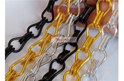 China Anodized Aluminium Metal Chain Mesh Curtains For Space Partition supplier