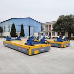Roll Transport Trackless Transfer Trolley Automatic Charging 10 Ton