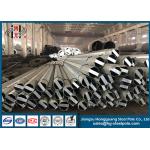 Flange Connection Power Distribution Poles For Power Transmission And Distribution Line for sale