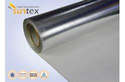 China 0.65mm Foil Aluminized Fiberglass Fabric Flame Resistant Fabric Fiber Glass Safety Apron supplier