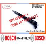 BOSCH Common Rail fuel Injector 0445110139 09864350107 0445110140 A6460700287 for Mercedes-Benz 2.2CDi for sale