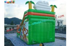China Childrens Cute Commercial Inflatable Slide , Small Inflatable Dry Slide Slip supplier