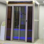 Panoramic Traction Home Elevator | Elegant Center-Opening Lift for sale