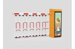 China 3s - 8s Adjustable 200W DC Brushless Motor Barrier Gate With Advertising Arm supplier