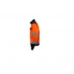 Sattin Woven Orange 250GSM Reflective Jacket Retro 3M Strip 9910